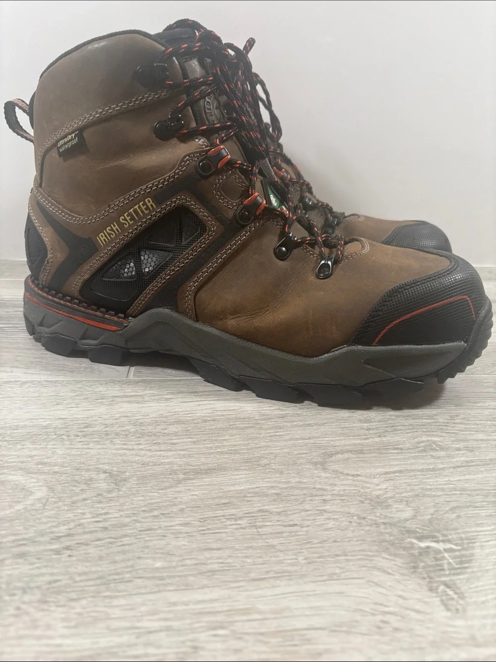 Irish Setter Crosby 83602 Waterproof Composite Safety Toe Work Boots Men 11.5 D